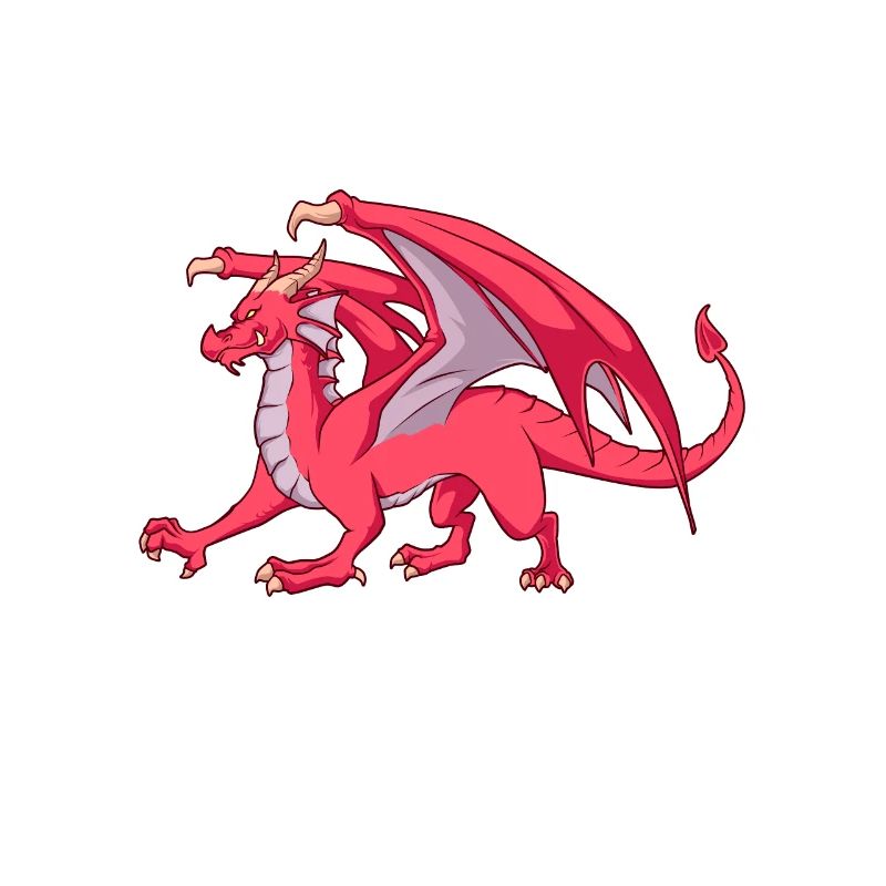 Roter Drache