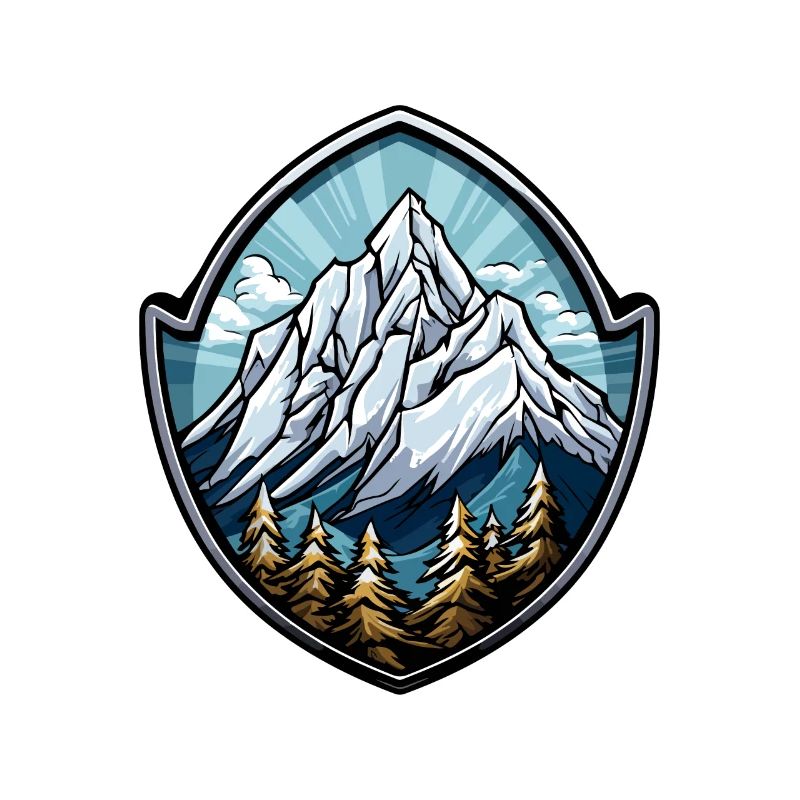 Berge Symbol Wappen