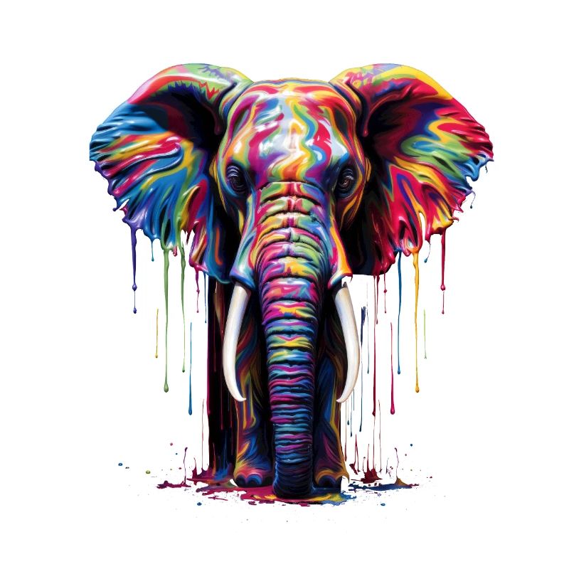 Rainbow Elephant