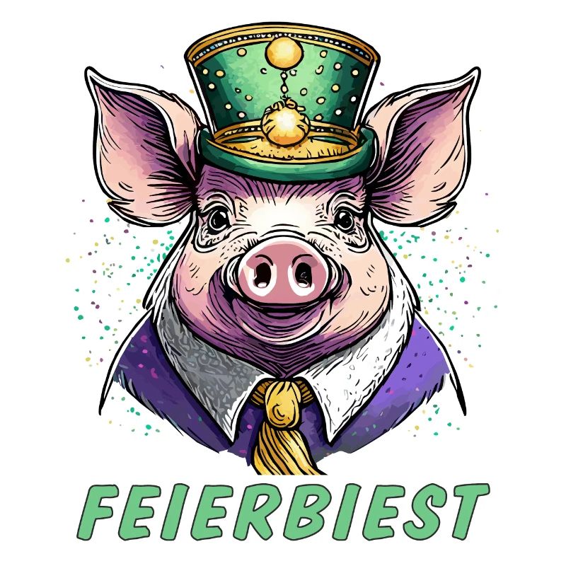 Schwein FEIERBIEST