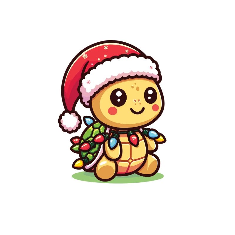 Weihnachten Lichterkette Schildkröte