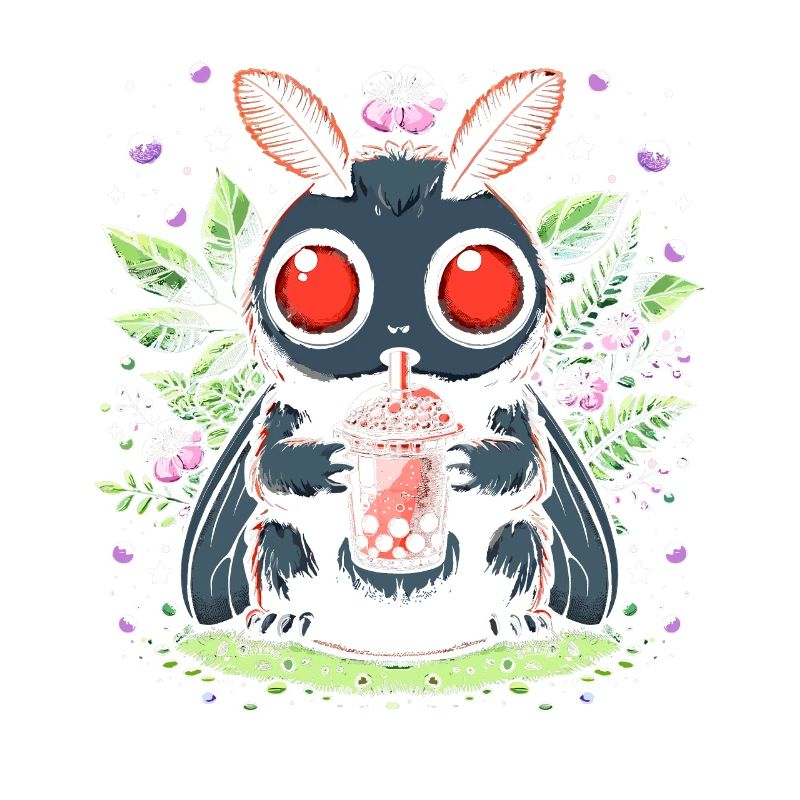 Mothman Bubble Tea