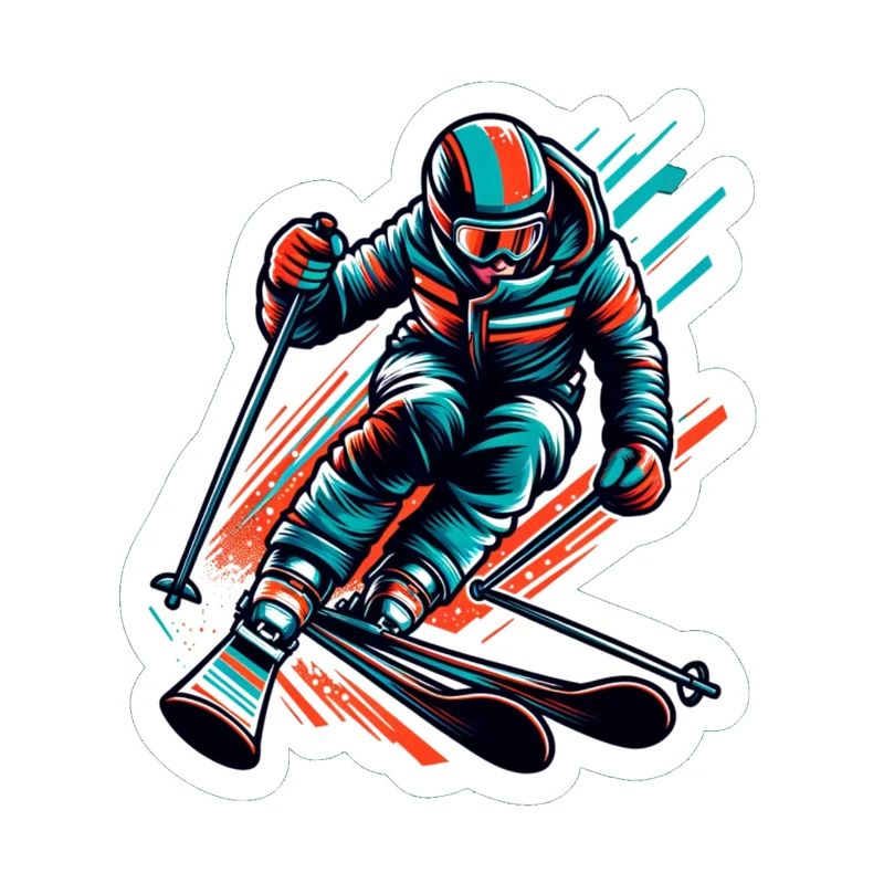 Skifahrer
