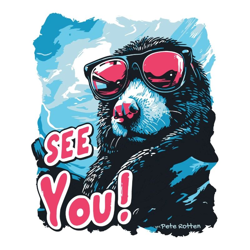 Goodbye, the cool blind mole