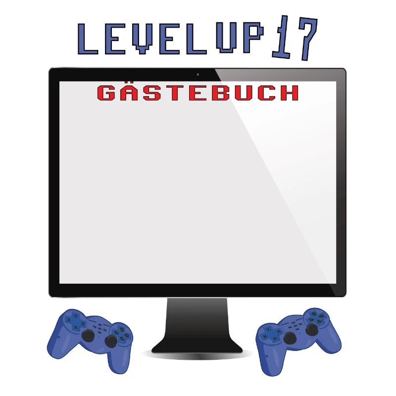 17. Geburtstag Mädchen & Junge Gästebuch