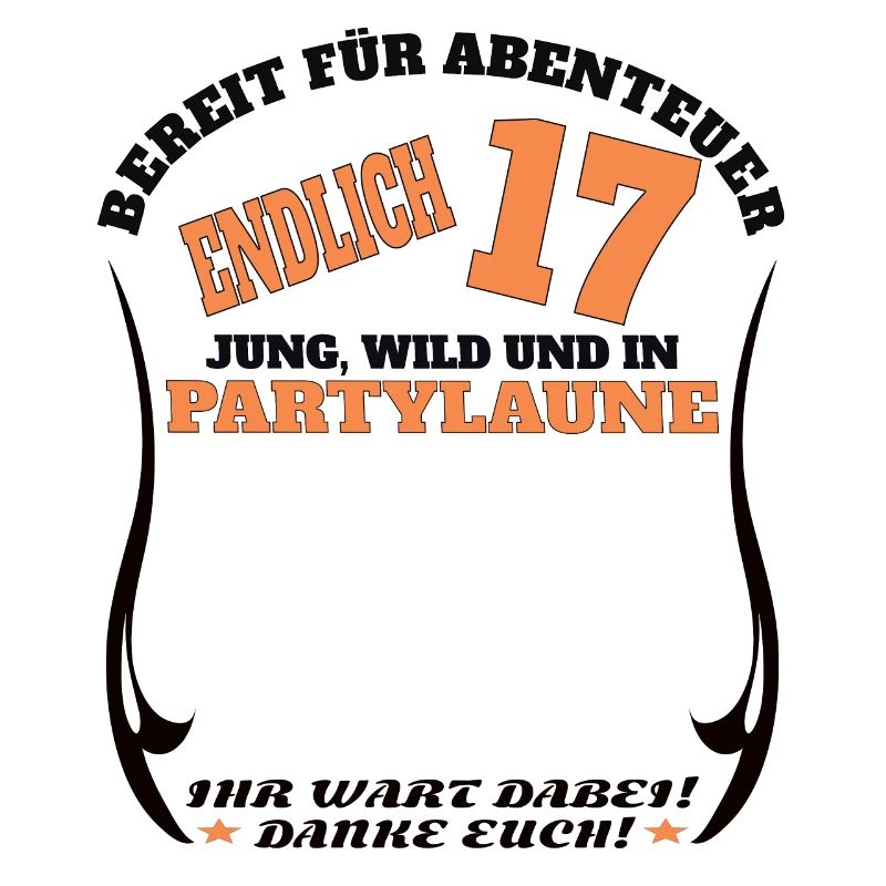 17. Geburtstag Mädchen & Junge Gästebuch