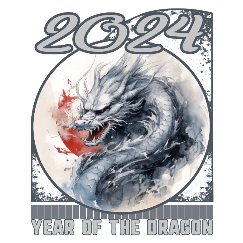 Chinesisches Neujahrs-Drachen-Traditionspinsel