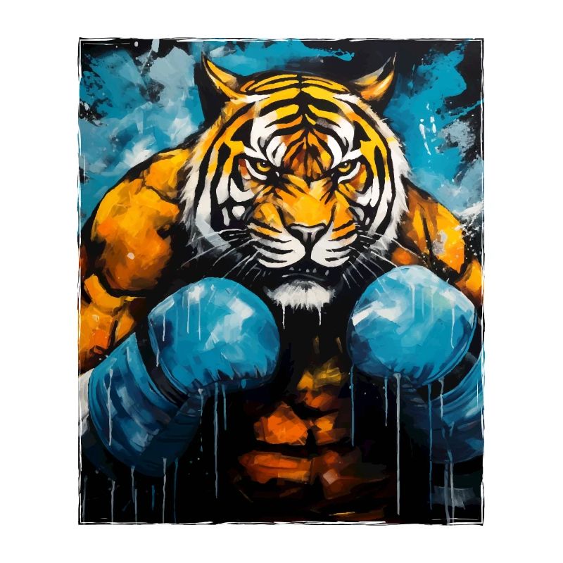 Tiger Boxer Kämpfer