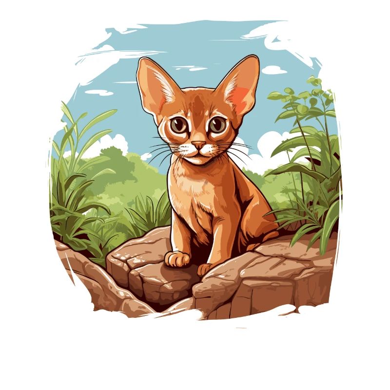 Abyssinian Cat Abessinierkatze
