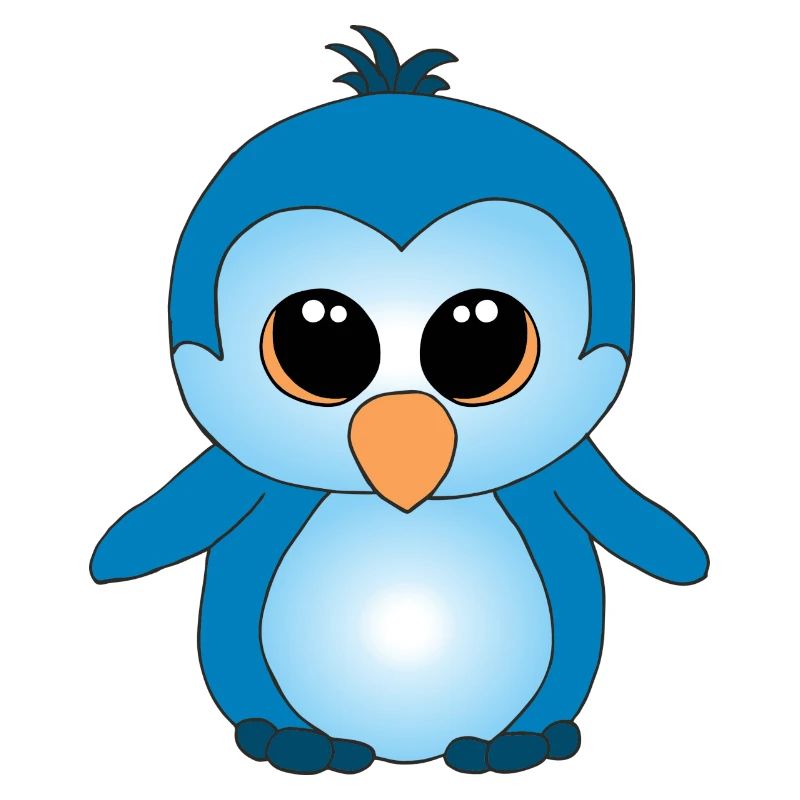 Süßer kleiner Pinguin