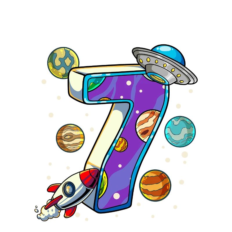 7 Anniversaire Astronaute de l’espace 7 ans
