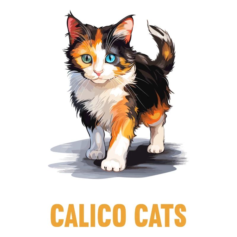 Calico Cat Glückskatze