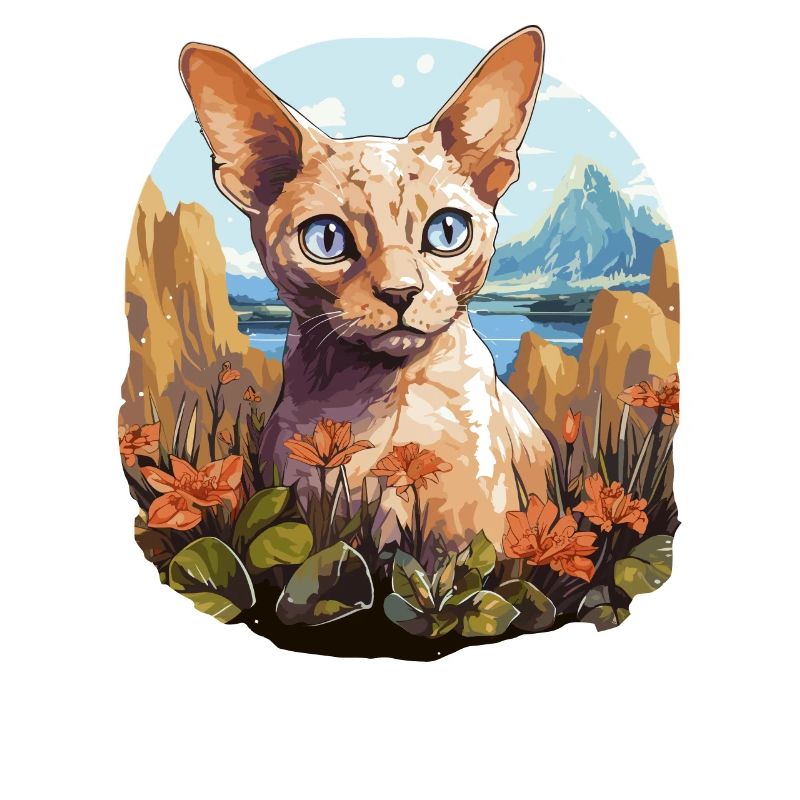 Devon Rex Kätzchen Devon Rex Katze