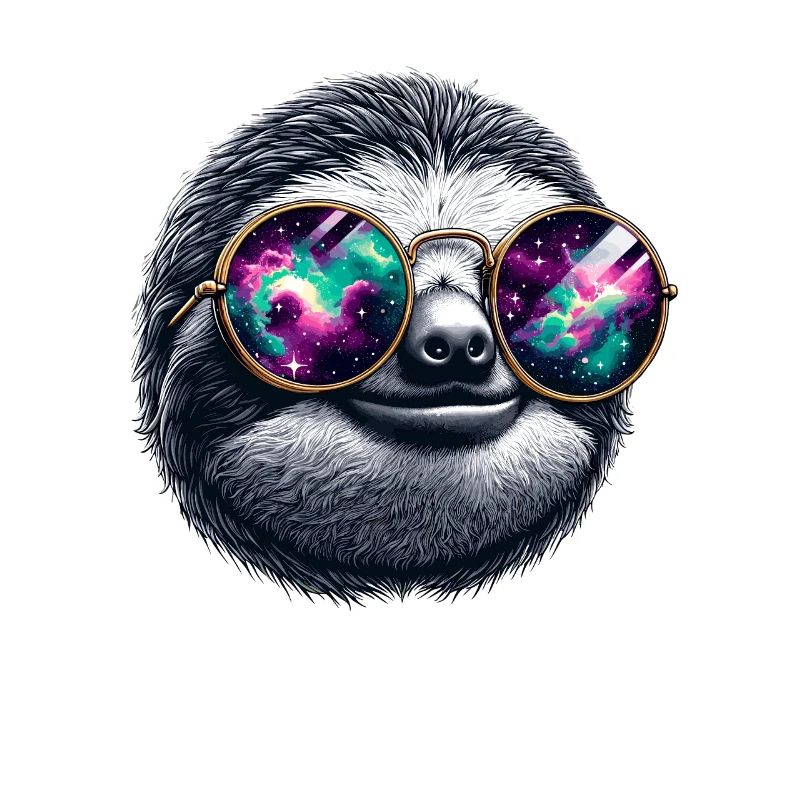 Sloth Bear Sunglasses Galaxy Bears