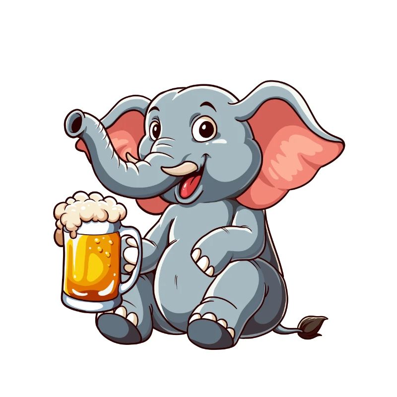 Bierfant Elefant Bier