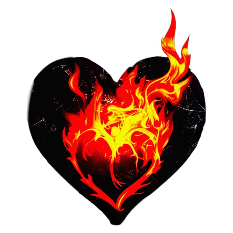 Flammen Herz