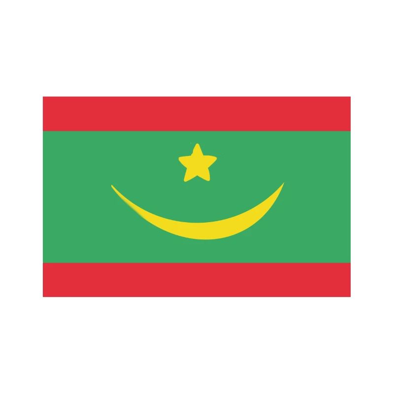 Flagge Mauretanien