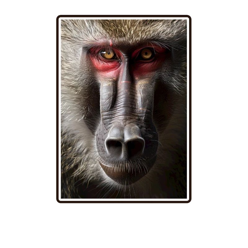 Baboon Paviane Pavian