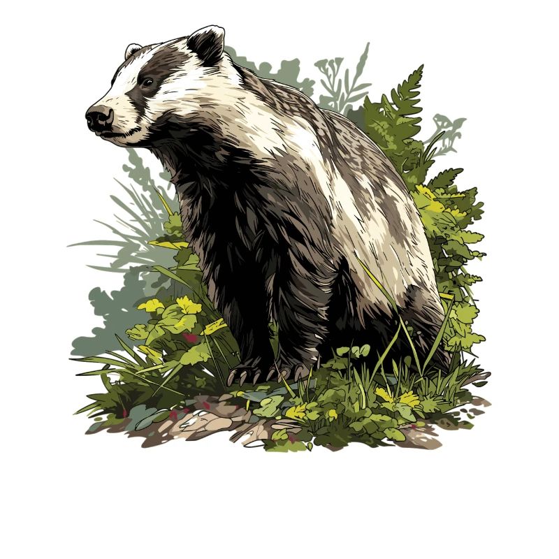 Badger Dachse Dachs