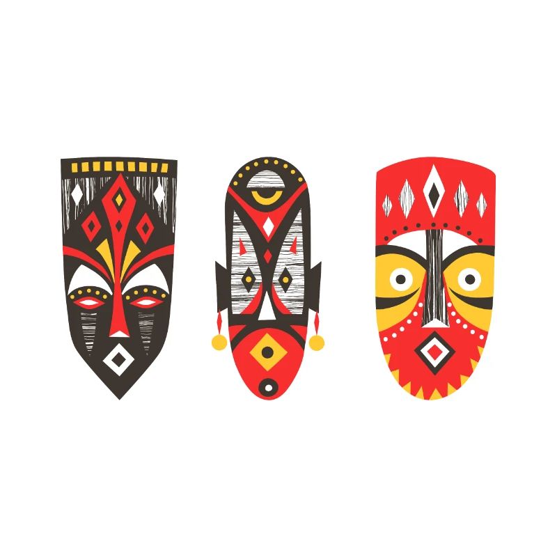Afrikanische Masken 2