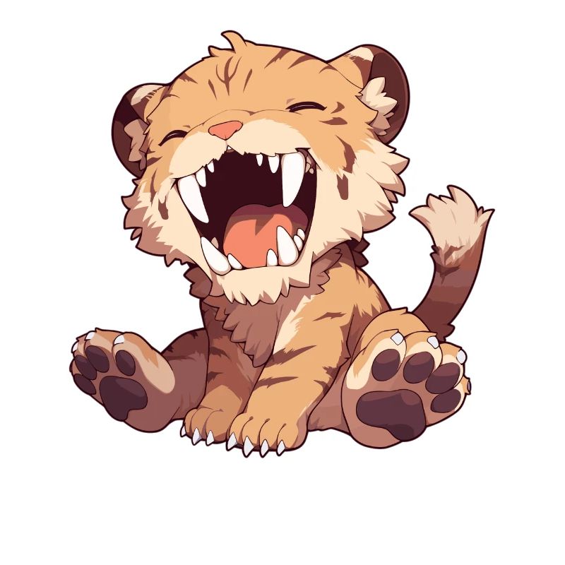 Saber-Toothed Tiger Säbelzahntiger
