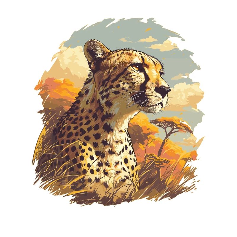 Cheetah Geparde Gepard