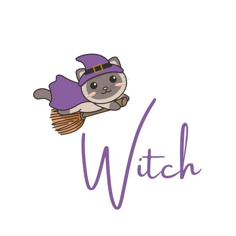 Katze Halloween Hexe Hexen don't be a basic witch