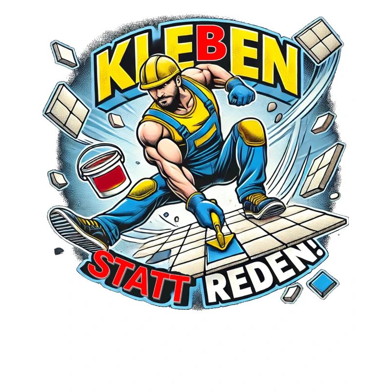 Kleben statt Reden