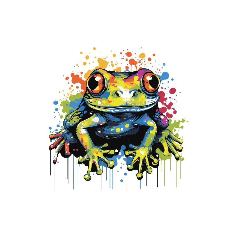 Frosch Pop Art