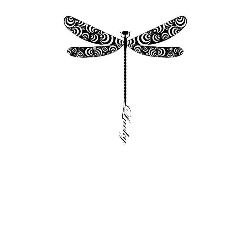 Glückslibelle Lucky Dragonfly