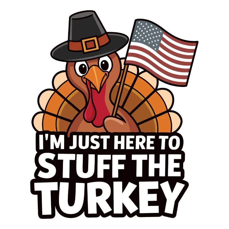 Lustiger Thanksgiving Truthahn