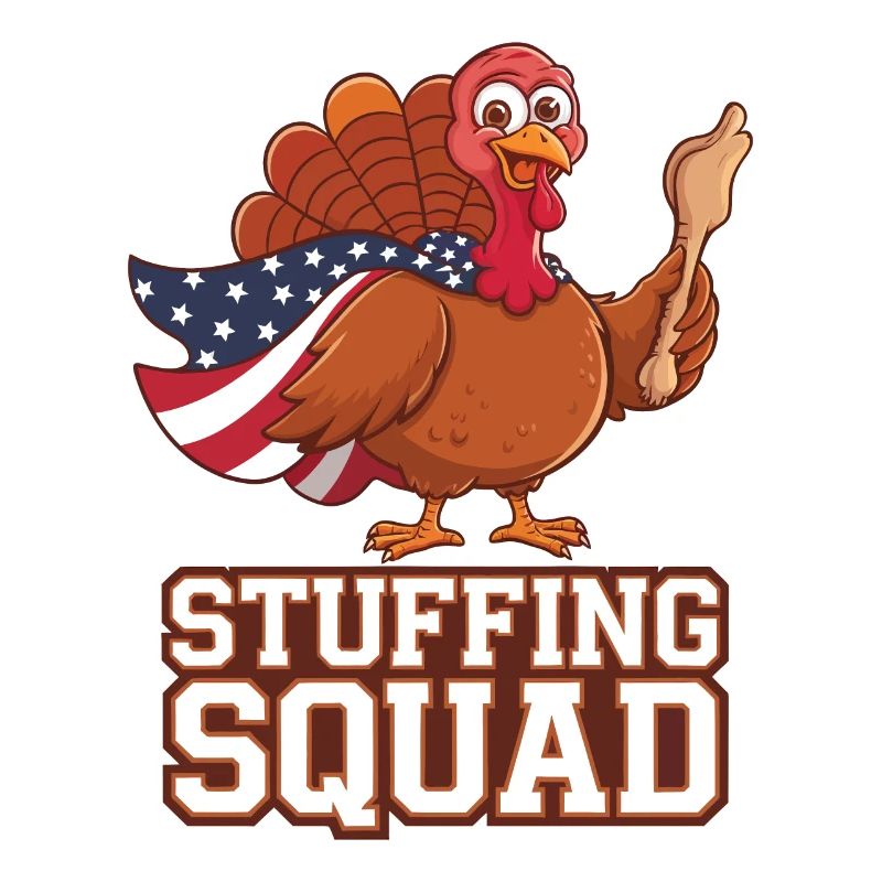 Lustiger Thanksgiving Truthahn