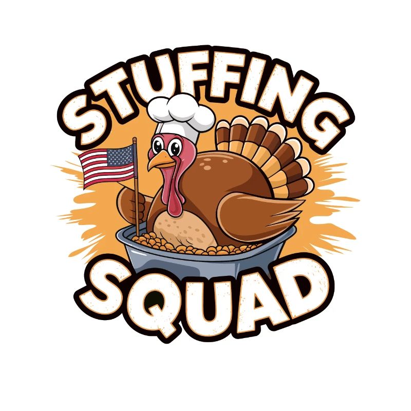 Lustiger Thanksgiving Truthahn