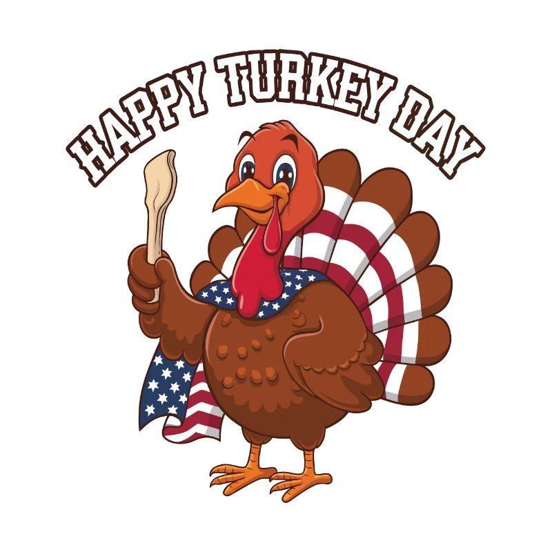 Lustiger Thanksgiving Truthahn