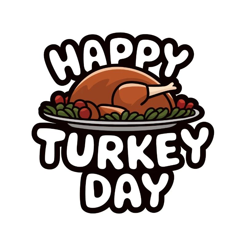 Lustiger Thanksgiving Truthahn