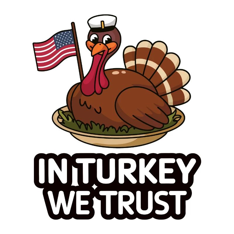Lustiger Thanksgiving Truthahn