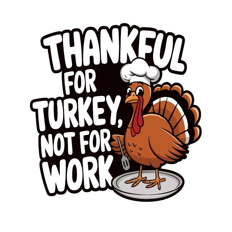 Lustiger Thanksgiving Truthahn