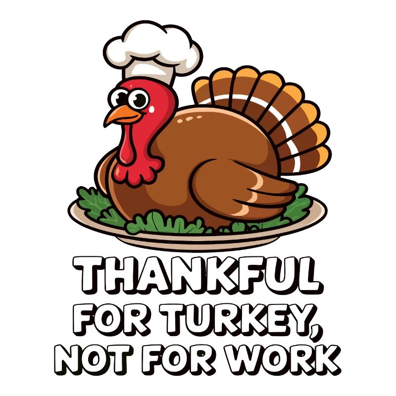 Lustiger Thanksgiving Truthahn
