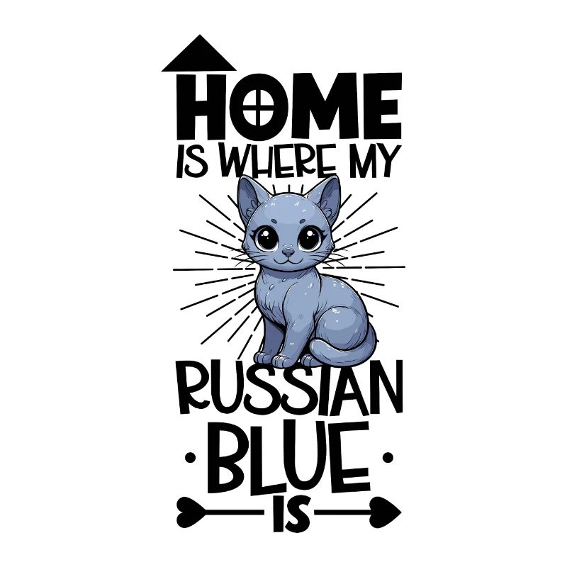 Zuhause - Russisch Blau