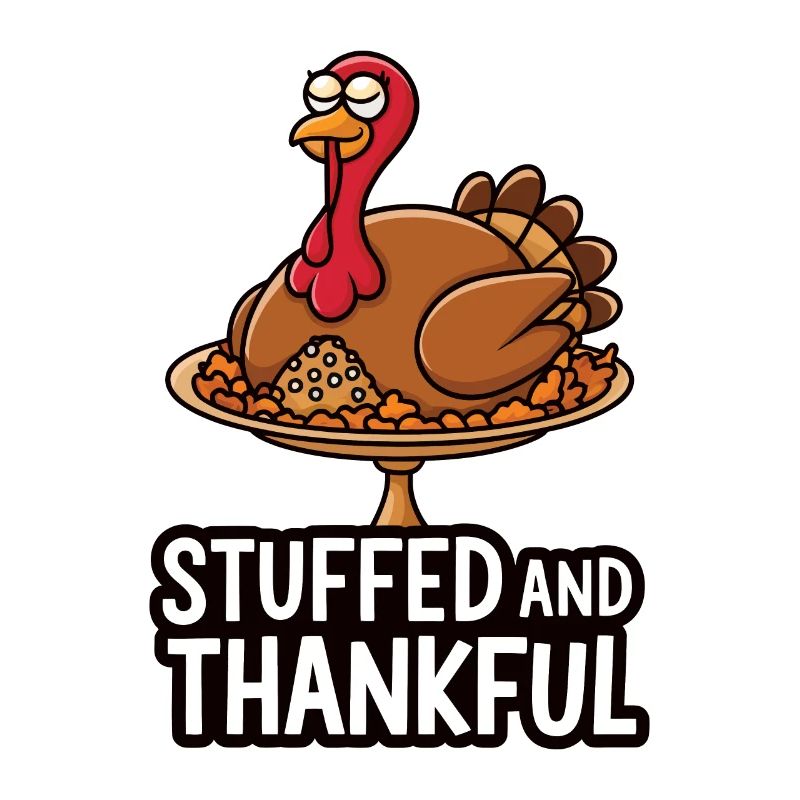 Lustiger Thanksgiving Truthahn