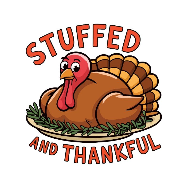Lustiger Thanksgiving Truthahn