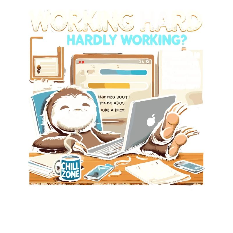 Hart arbeiten oder kaum arbeiten