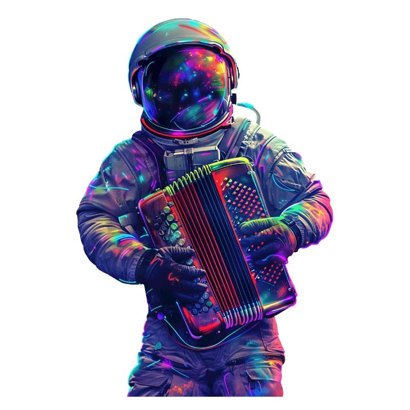 Astronaut Akkordeon