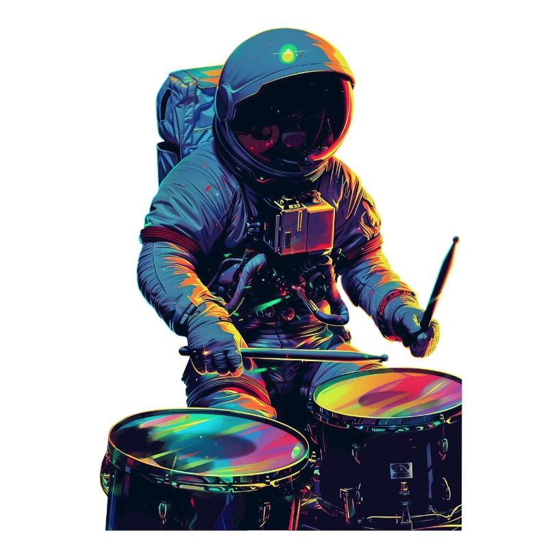Astronaut Trommeln