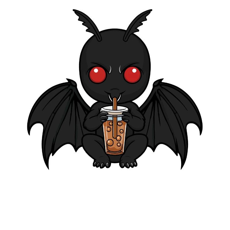 Mothman Bubble Tea