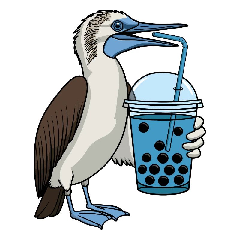 Blaufußtölpel Bubble Tea