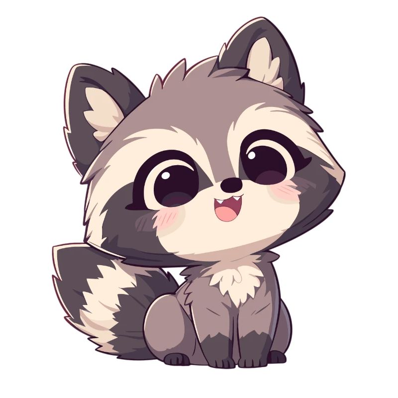 Waschbären Waschbär