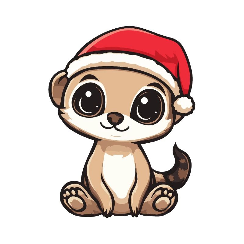 Erdmännchen Weihnachten
