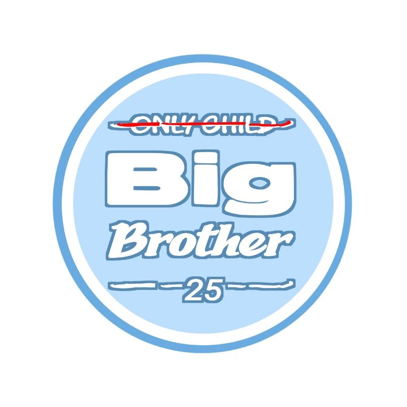 grosser Bruder blau