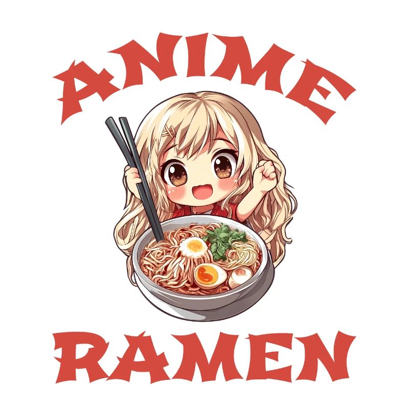 Anime Ramen Mädchen
